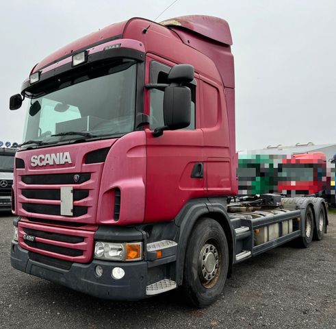 Scania G420/6X4/Multilift-HIAB Hooklift Abrollkippe/EPS