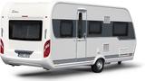 Hobby Excellent 455 UF Mover . Markise  - Wohnwagen 2014