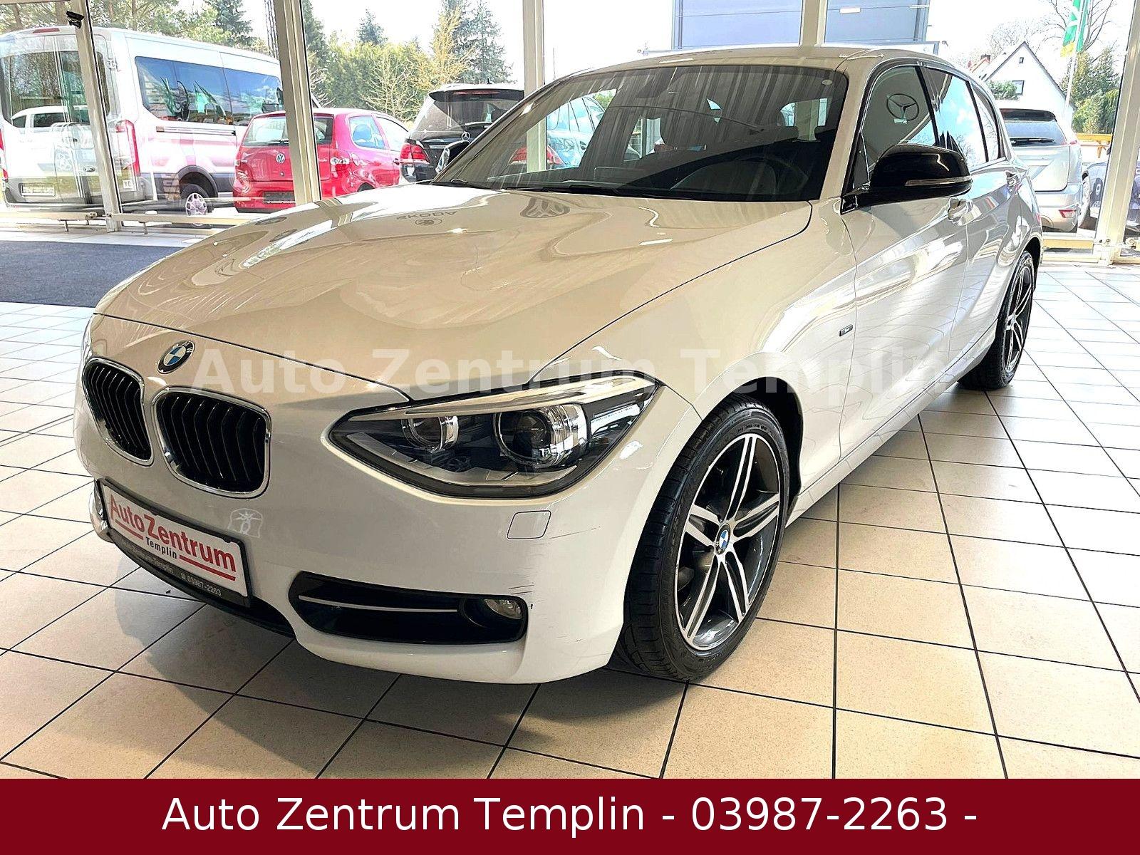 BMW 118 Sport-Xenon-Klima-8-fach bereift-TÜV-Service