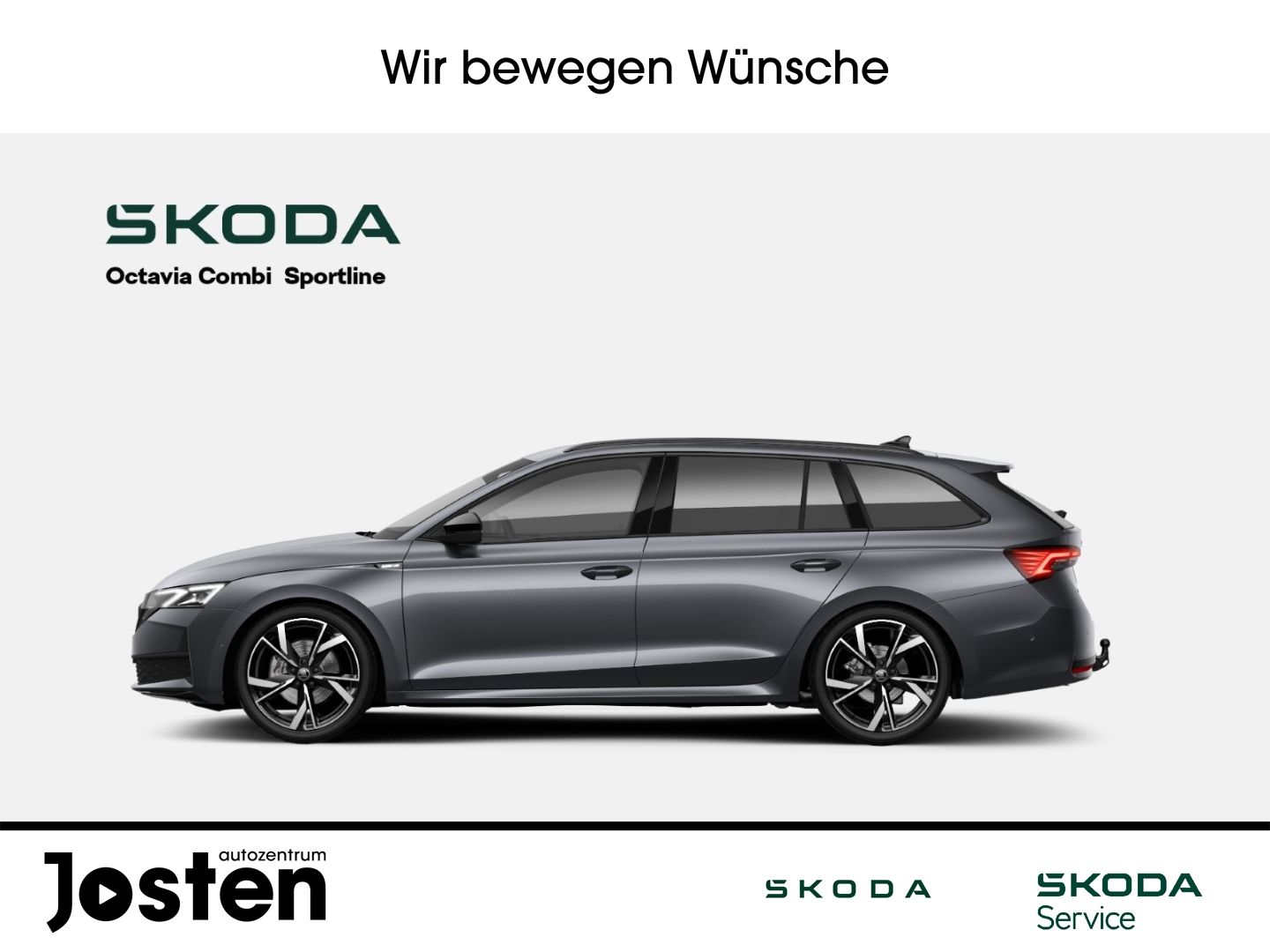 Skoda Octavia Combi Sportline 2.0TDI AHK Infotain+&Fah imagem 3
