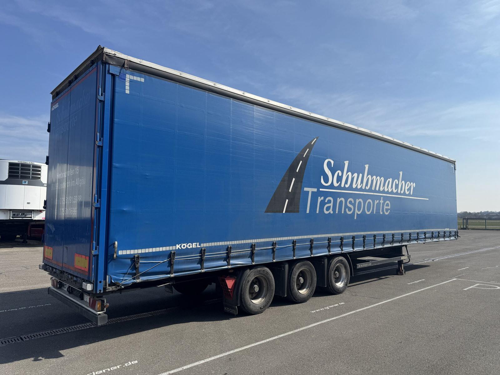 Kögel MEGA GARDINENSATTEL 3-achs S24/ BPW /HUBD. /LIFT