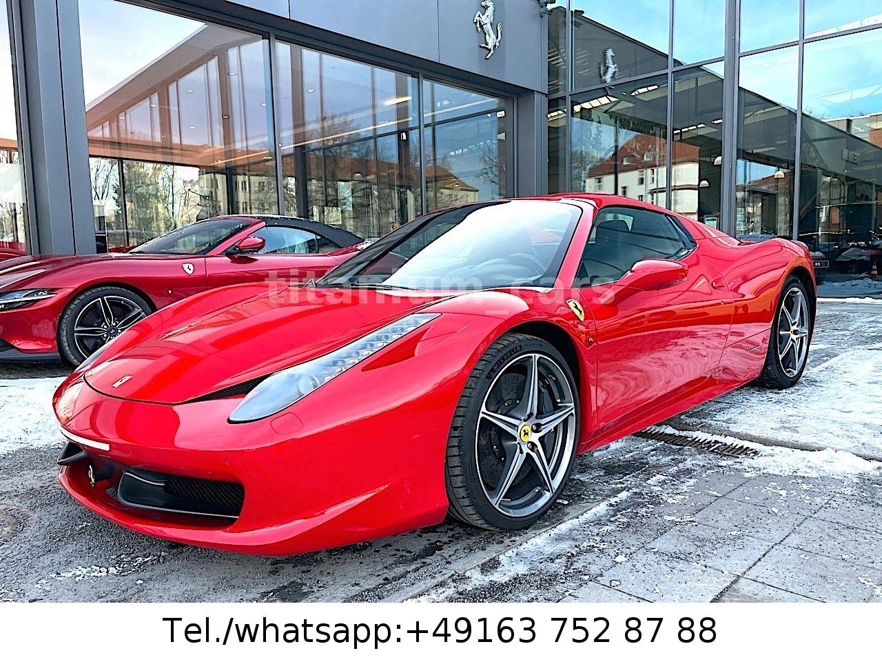 Ferrari 458 Spider*CARBON-LR*LIFT*SERVICE NEU*