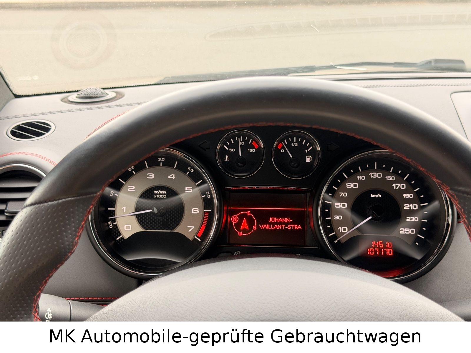 PEUGEOT RCZ R - CARNET- DISQUES NEUFS  - 2EME MAIN