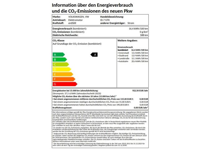 ID.7 GTX 4Motion - Wärmepumpe*Head-Up*AHK!!!
