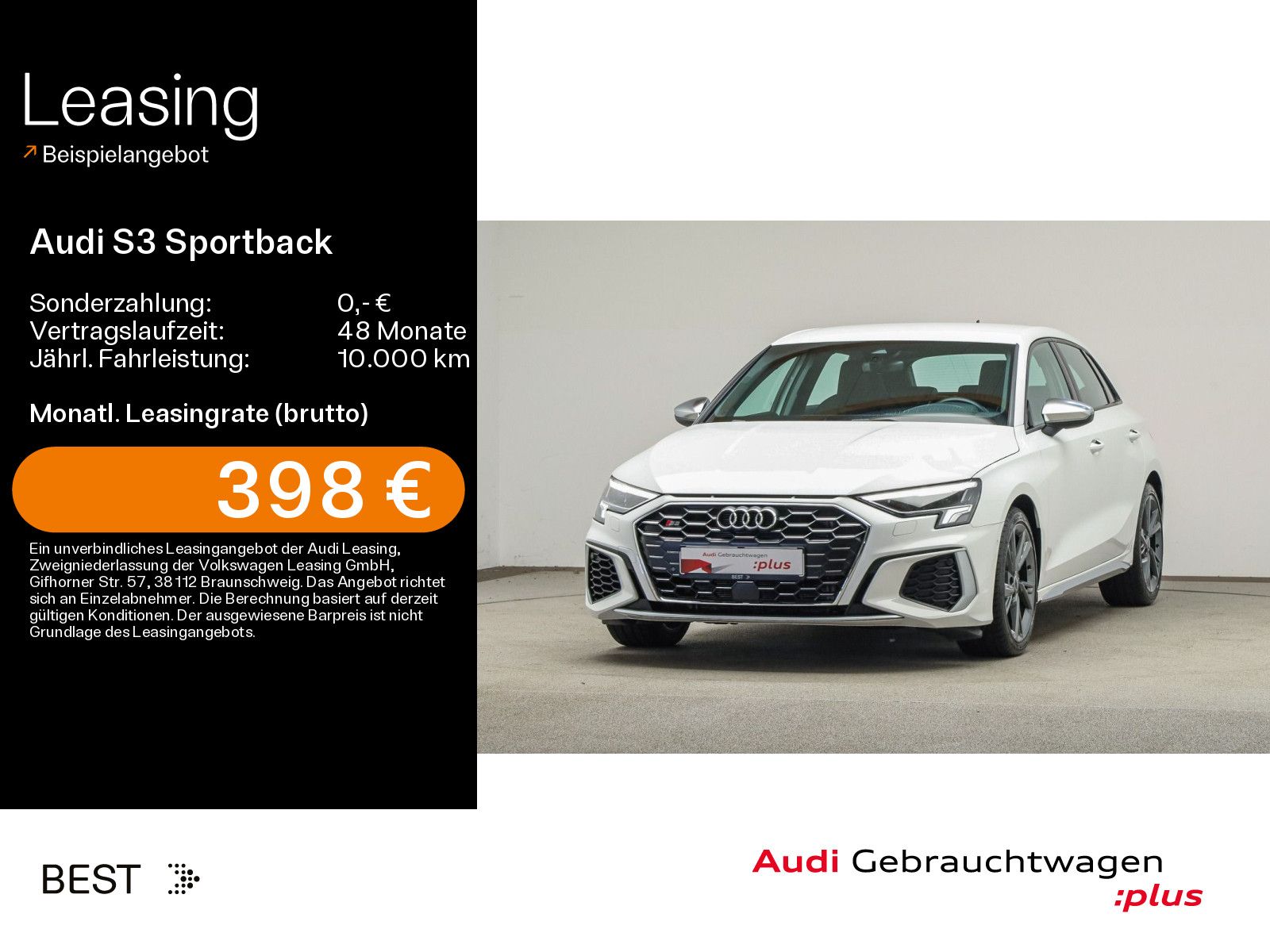 Audi S3 Sportback Navi, GRA, Interface, PDC, SHZ