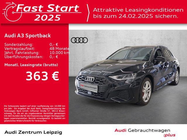 Audi A3 Sportback 45 TFSIe S line *Assistenz*Massage*