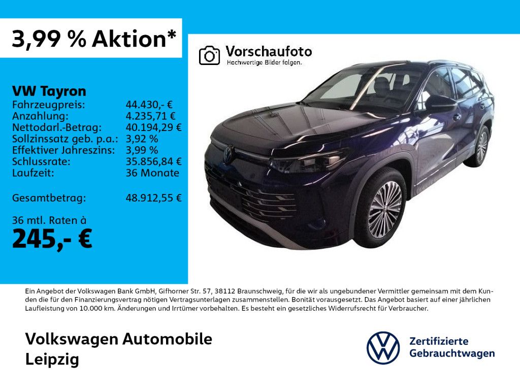 Volkswagen Tayron 1.5 TSI eHybrid Elegance *AHK*ACC*DSG*HuD