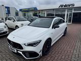 Mercedes-Benz CLA 45 AMG Shooting Brake S+AERODYNAMIK+PANO+MUL - weiße Mercedes-Benz CLA 45 AMG Shooting Brake
