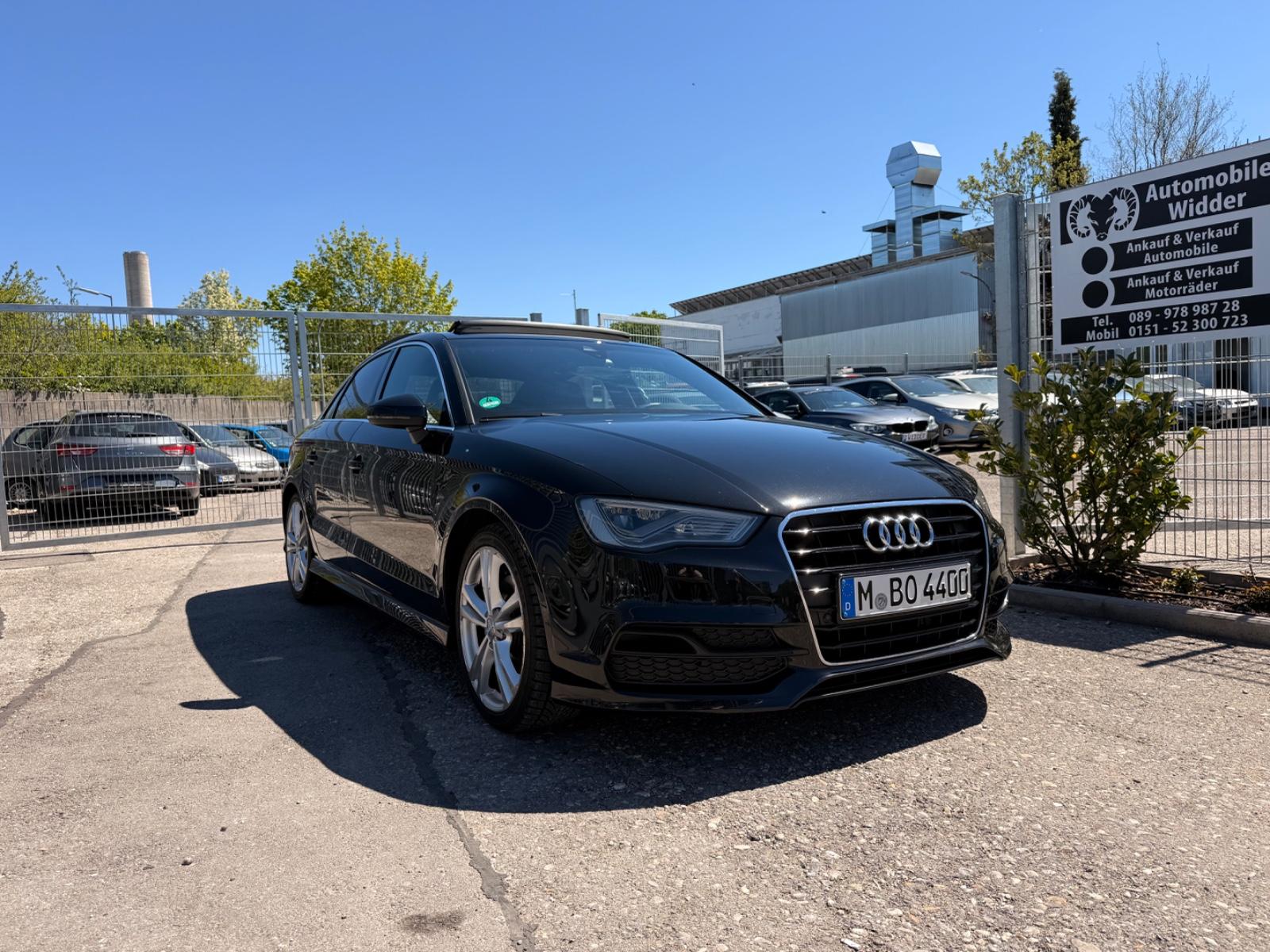 Audi A3 Limo S line+ Sportpaket-Pano-Leder-Keyless