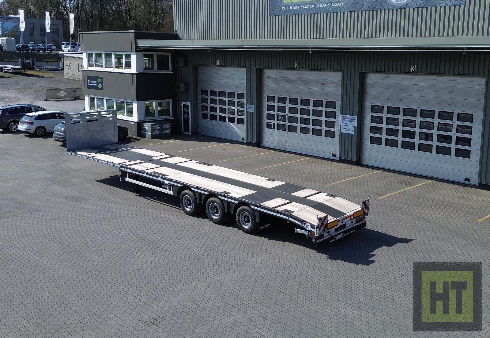 Faymonville MAX Trailer 3-Achs-Mega-Tele-Plateau-nachlaufg.
