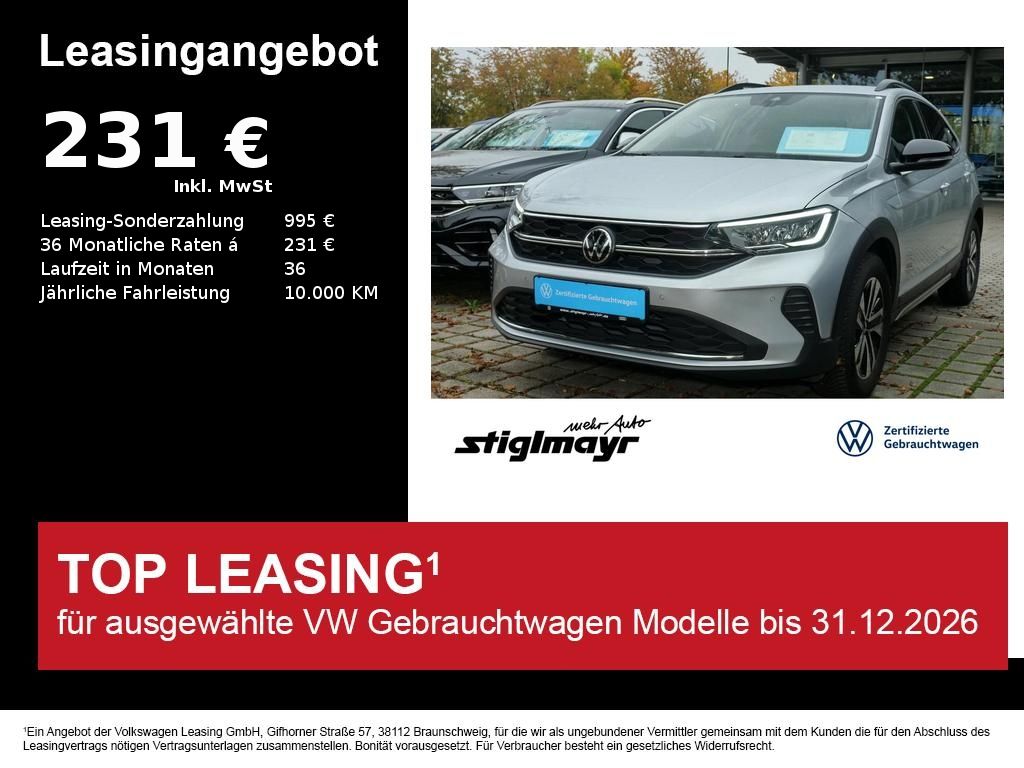 Volkswagen Taigo Life Energy 1.0 TSI Navi Sitzhzg. LED PDC