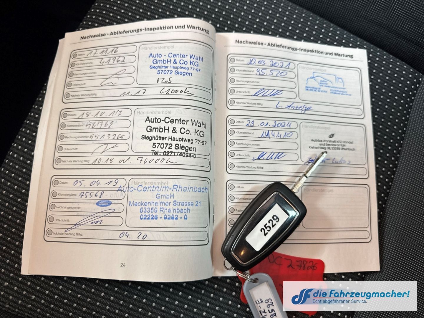 Fahrzeugabbildung Ford C-Max Trend 1,6 Zahnriemen neu *2529