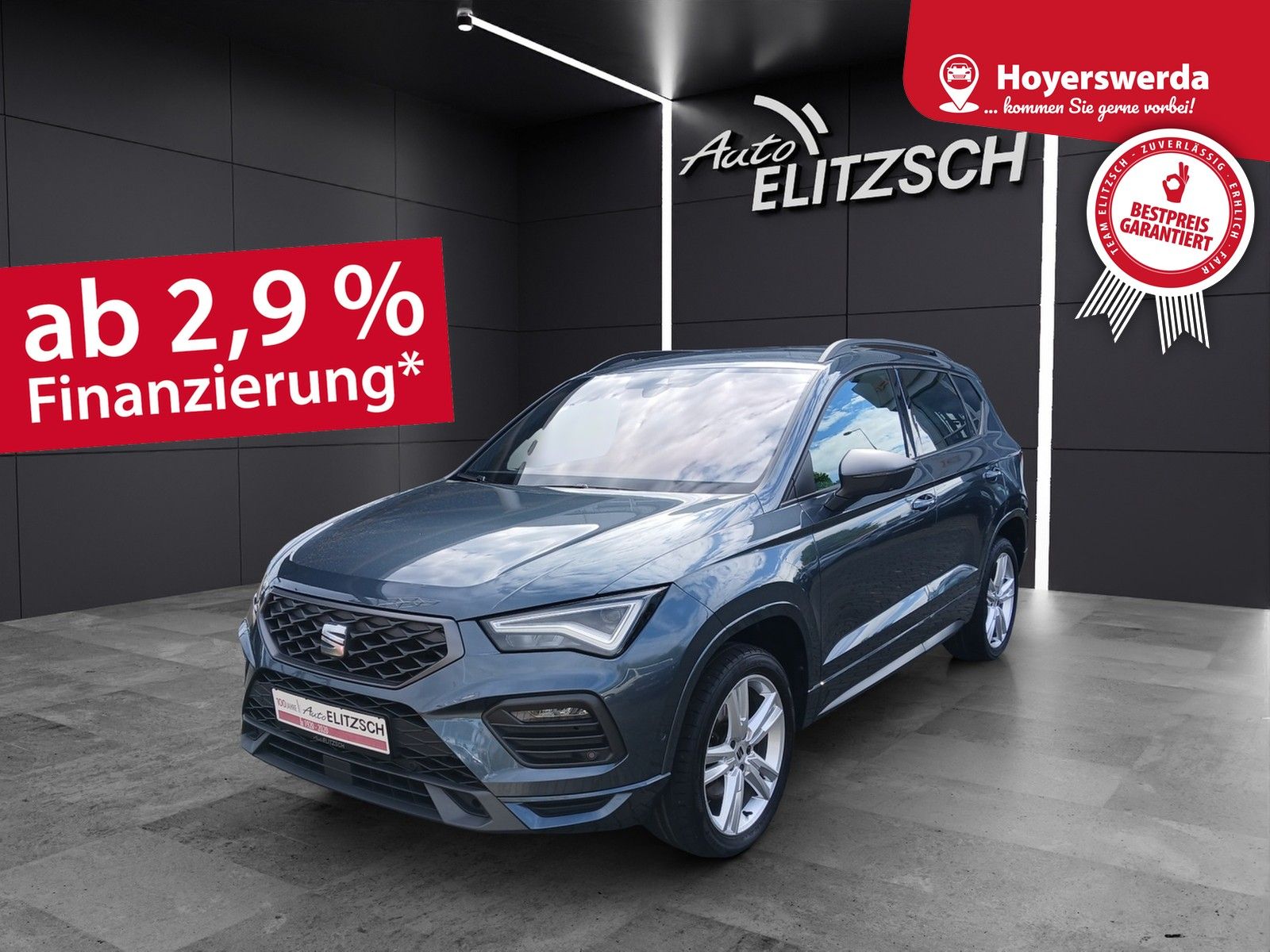 Fahrzeugabbildung SEAT Ateca TDI FR-Line DSG STH LED Navi AID ACC RFK S