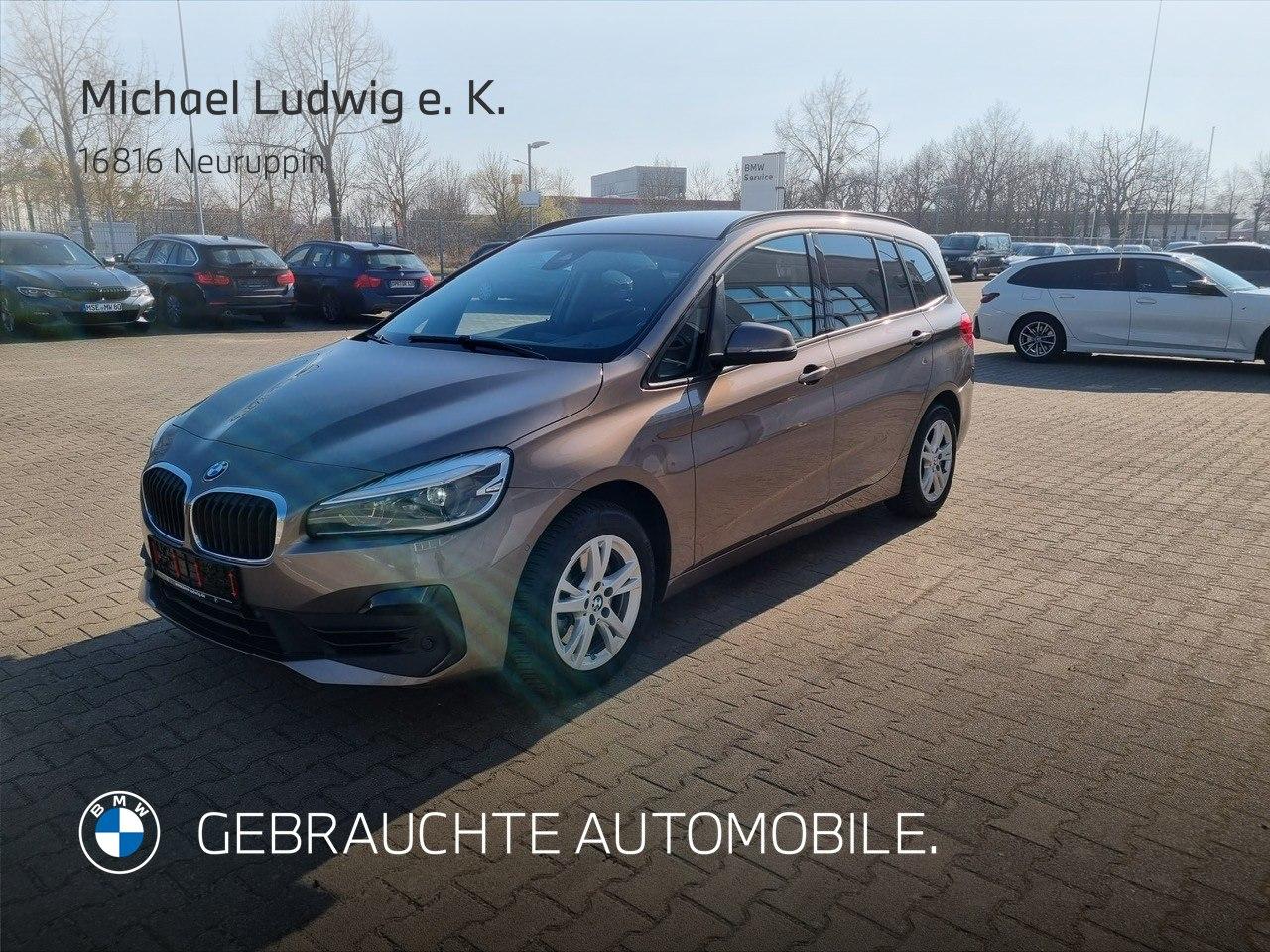 BMW 218i Gran Tourer Advantage LED RFK Navi AHK Shz