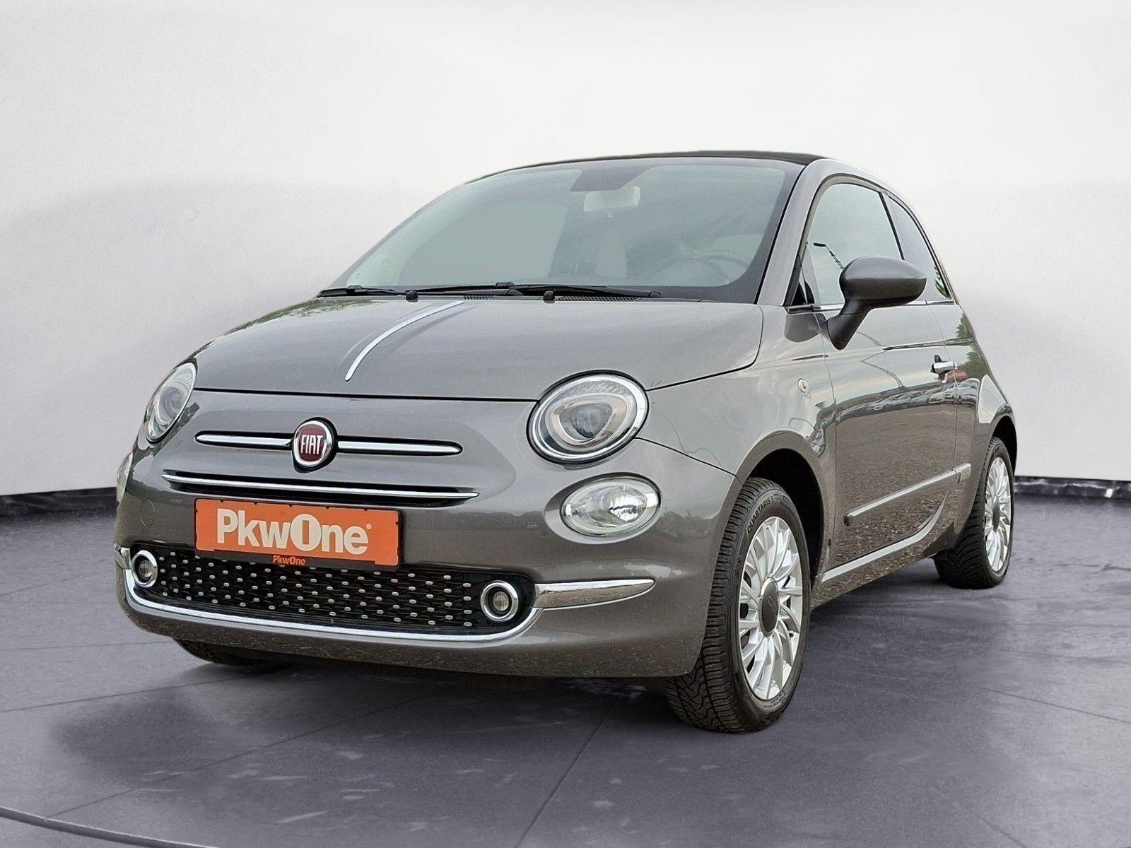 Fiat 500 C Lounge Navi CarPlay PDC hi. Regensensor Na