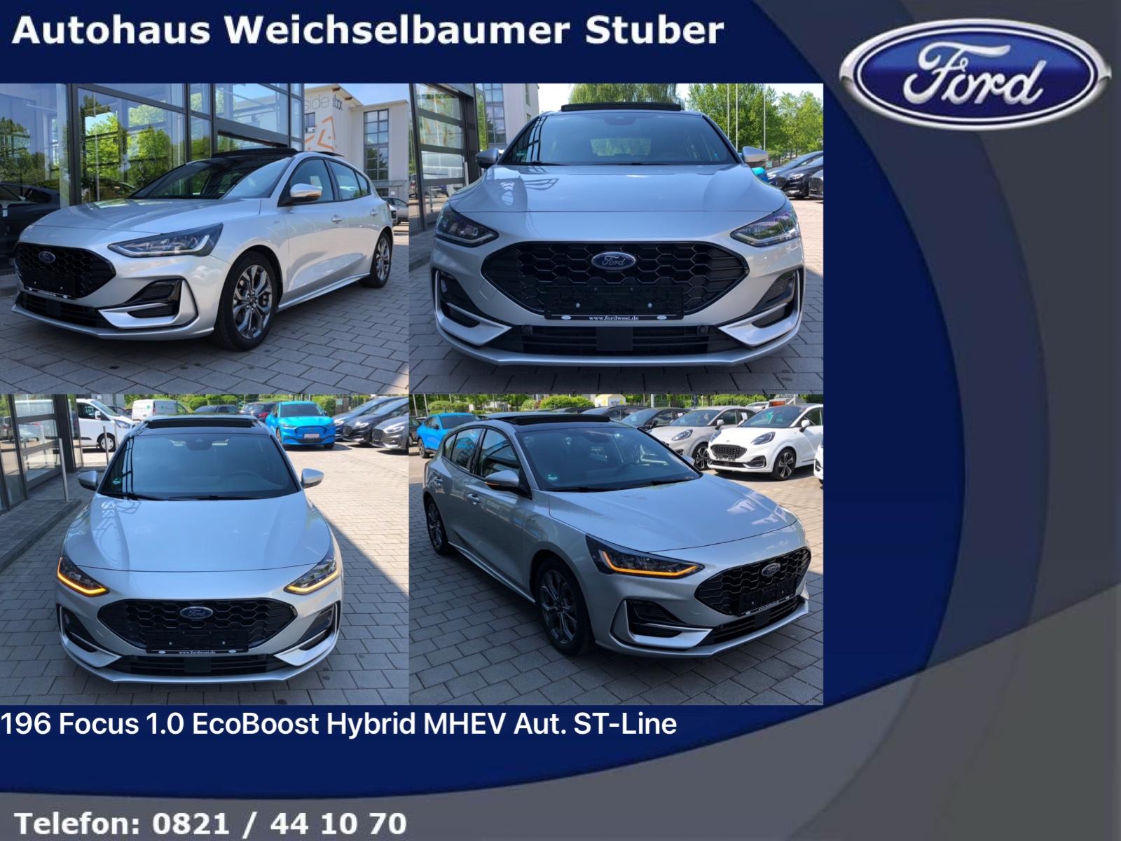Ford 196 Focus 1.0 EcoBoost Hybrid MHEV Aut. ST-Line