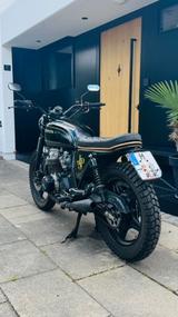 Honda CB650 Scrambler , Cafe Racer Custom Umbau  - HONDA SCRAMBLER