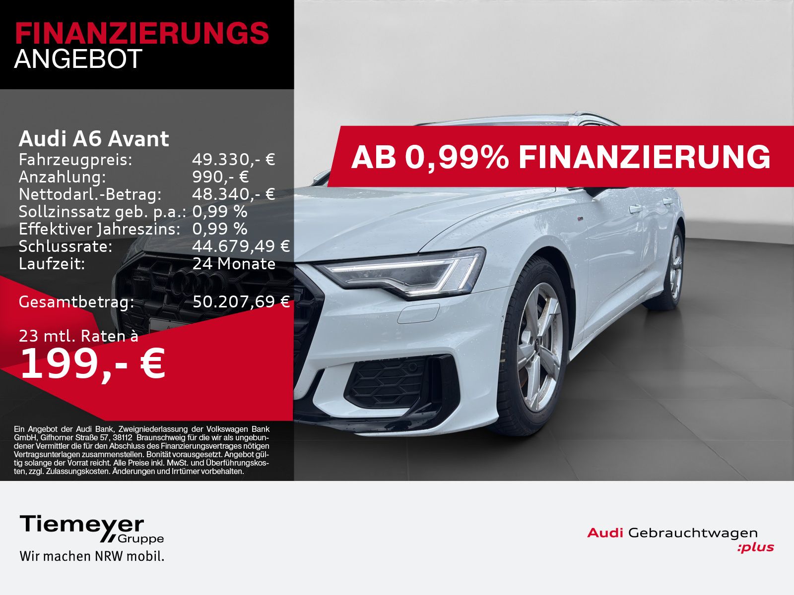 Audi A6 Avant 50 TFSIe Q 2x S LINE SOFTCLOSE HuD MEMO