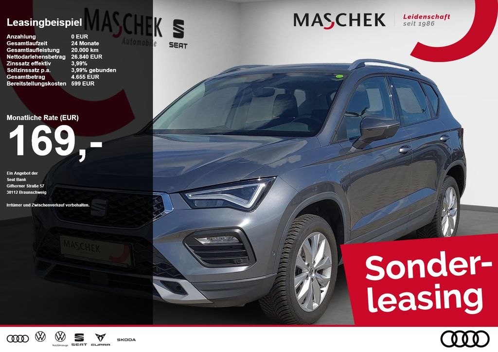 Seat Ateca Style 1.5 TSI DSG Sonderleasing Navi Sitzh