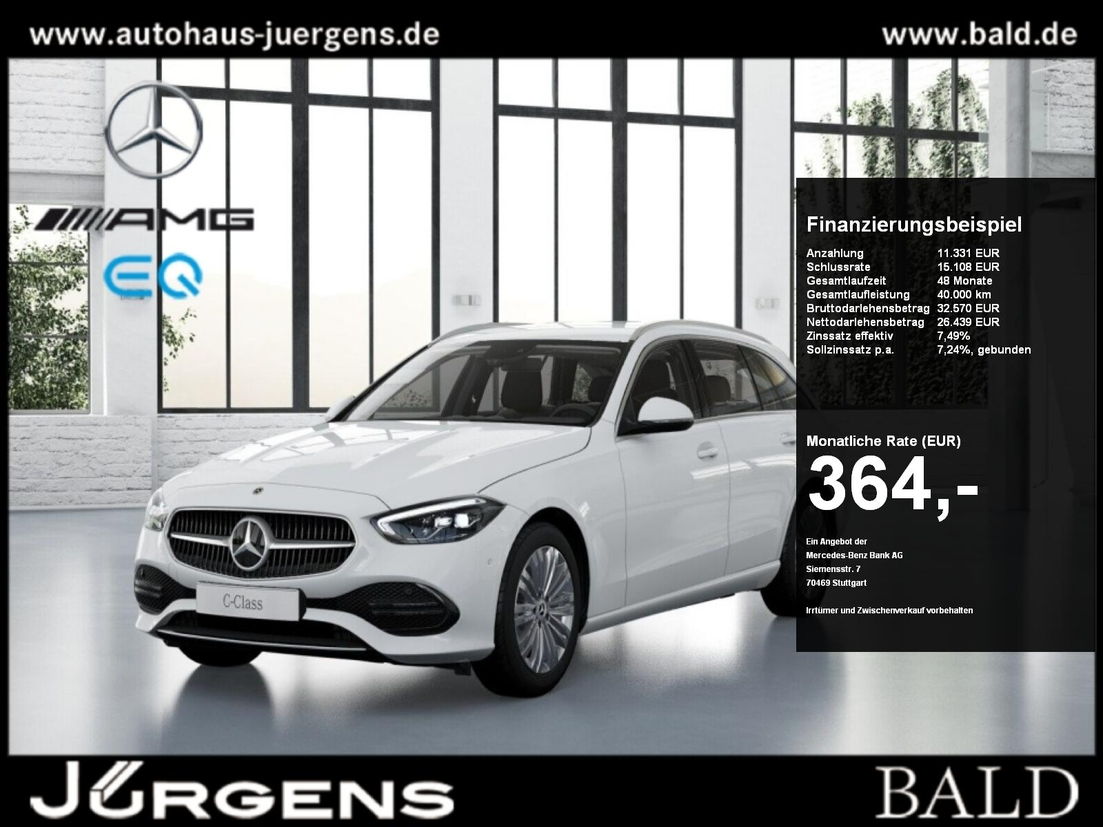 Mercedes-Benz C 200 T Avantgarde/AHK/Totw/Ambi/LED/Kamera