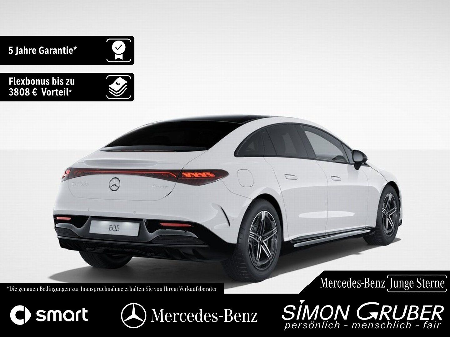 Fahrzeugabbildung Mercedes-Benz EQE 350 4M AMG Night Pano Burm DigiLight ACC 360