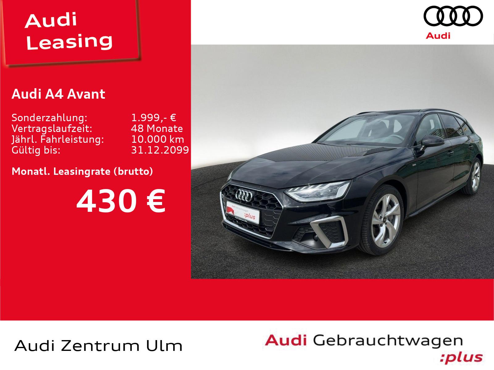 Audi A4 Avant S line 40 TDI quattro B&O LED NAVI+ SHZ