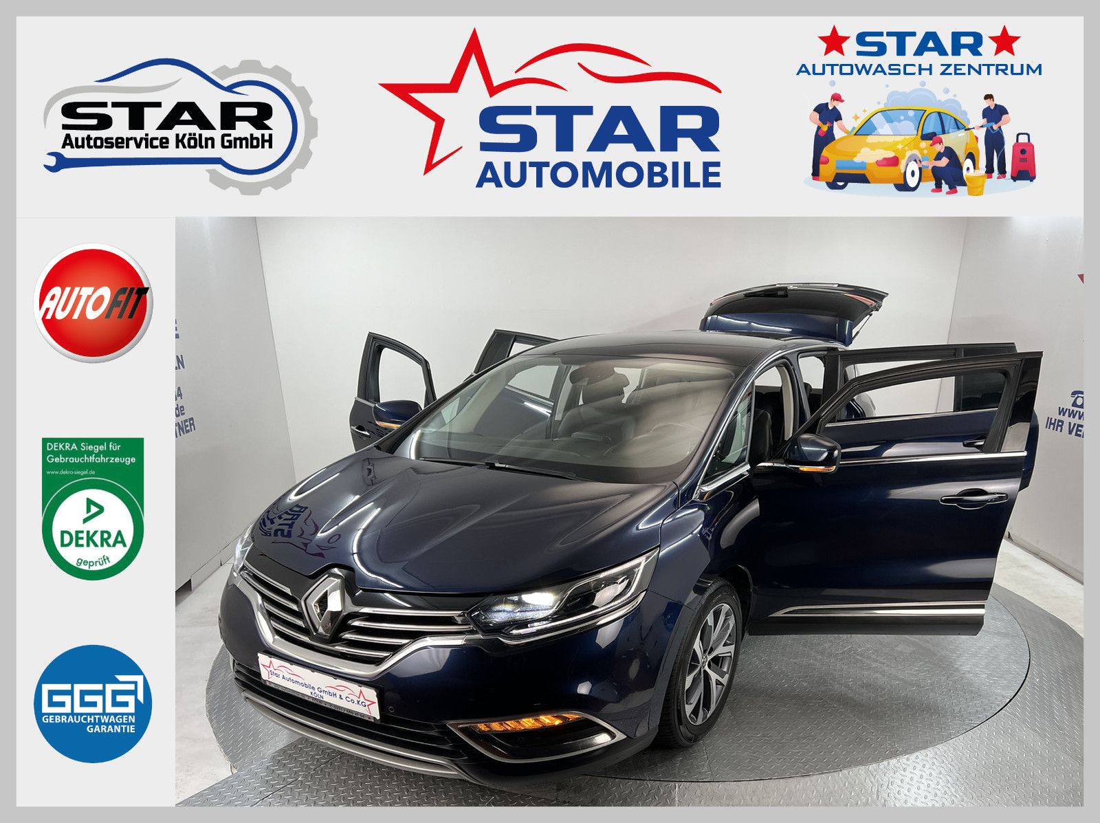 Renault Espace V 1.6 TCe 200 Energy Intens Automatik EU6