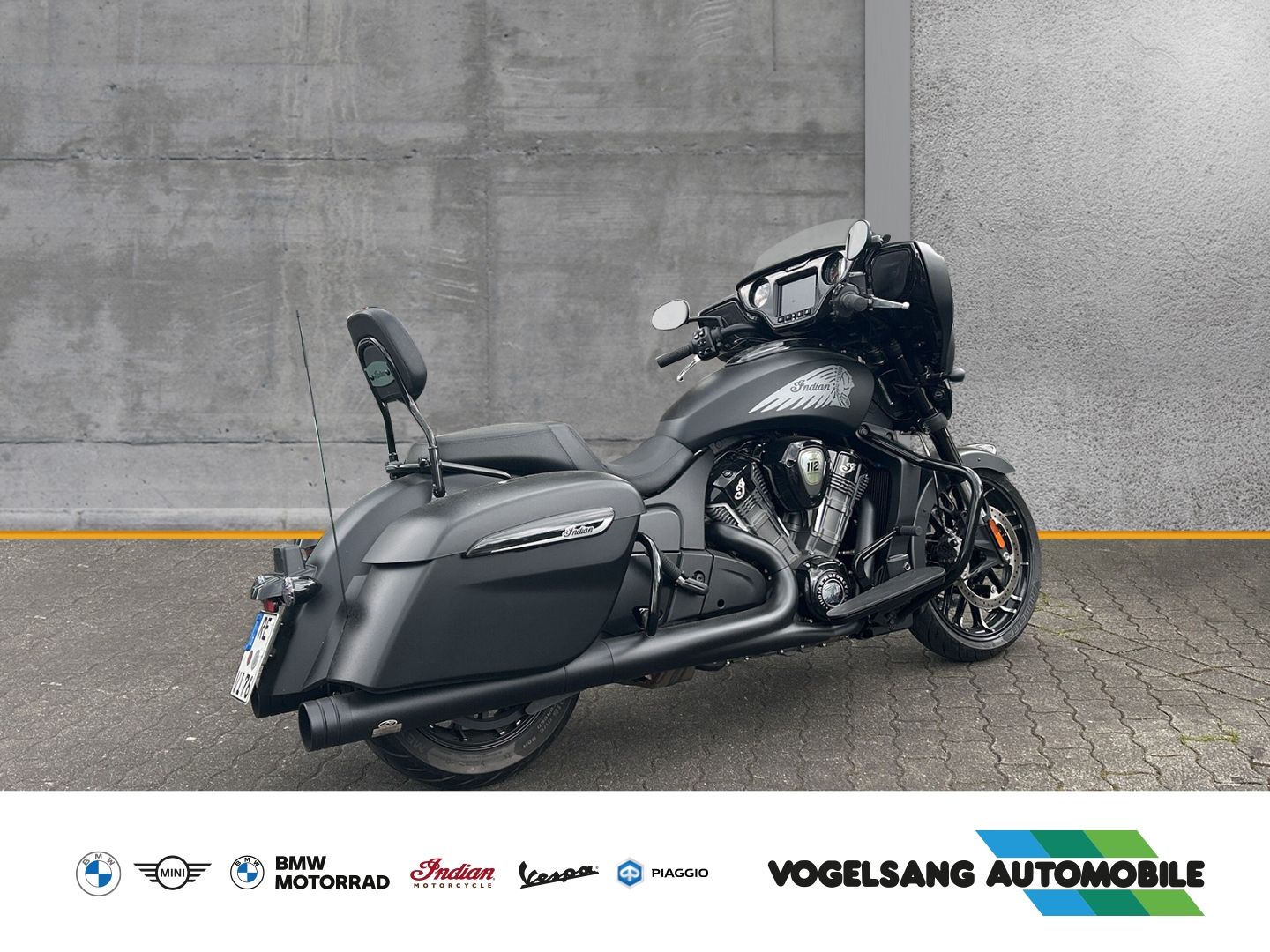 Fahrzeugabbildung Indian Chieftain Powerplus Dark Horse Jekill & Hyde, Si