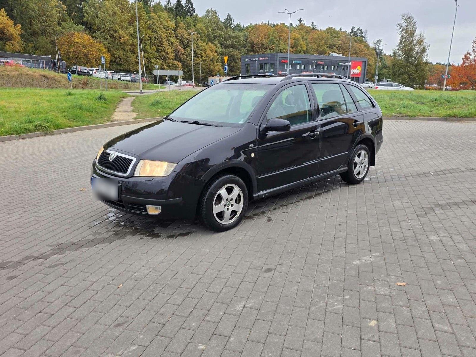 Skoda Fabia 2006 — rear view