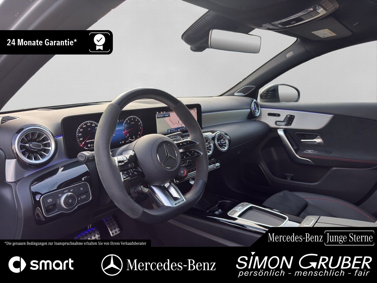 Fahrzeugabbildung Mercedes-Benz A 45 S 4M AMG Night Pano Burm HUD MBeam 360 Memo