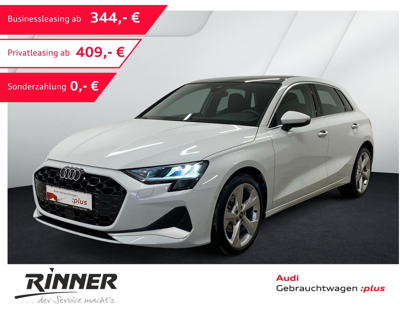 Audi A3 Sportback 30 TFSI advanced Standhzg.+Pano+RFK