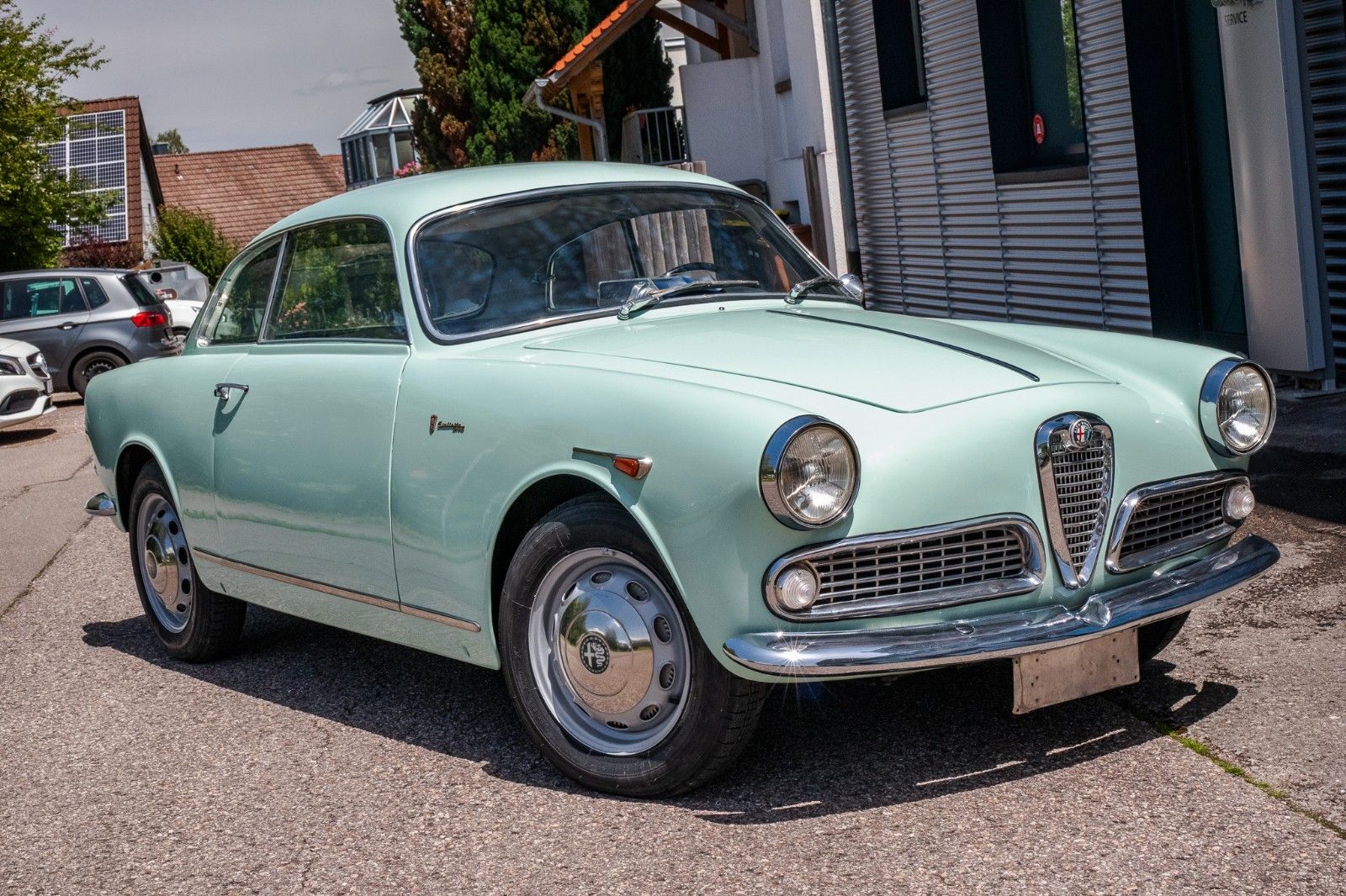 Fahrzeugabbildung Alfa Romeo Giulietta Sprint Typ 101 1.3L Modelljahr 1959