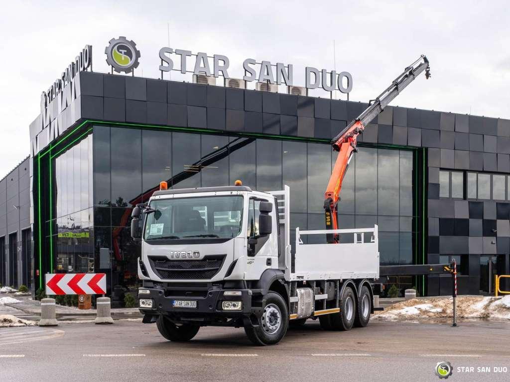 Iveco  TRAKKER 410 6x4 Palfinger PK 18002 EH Crane