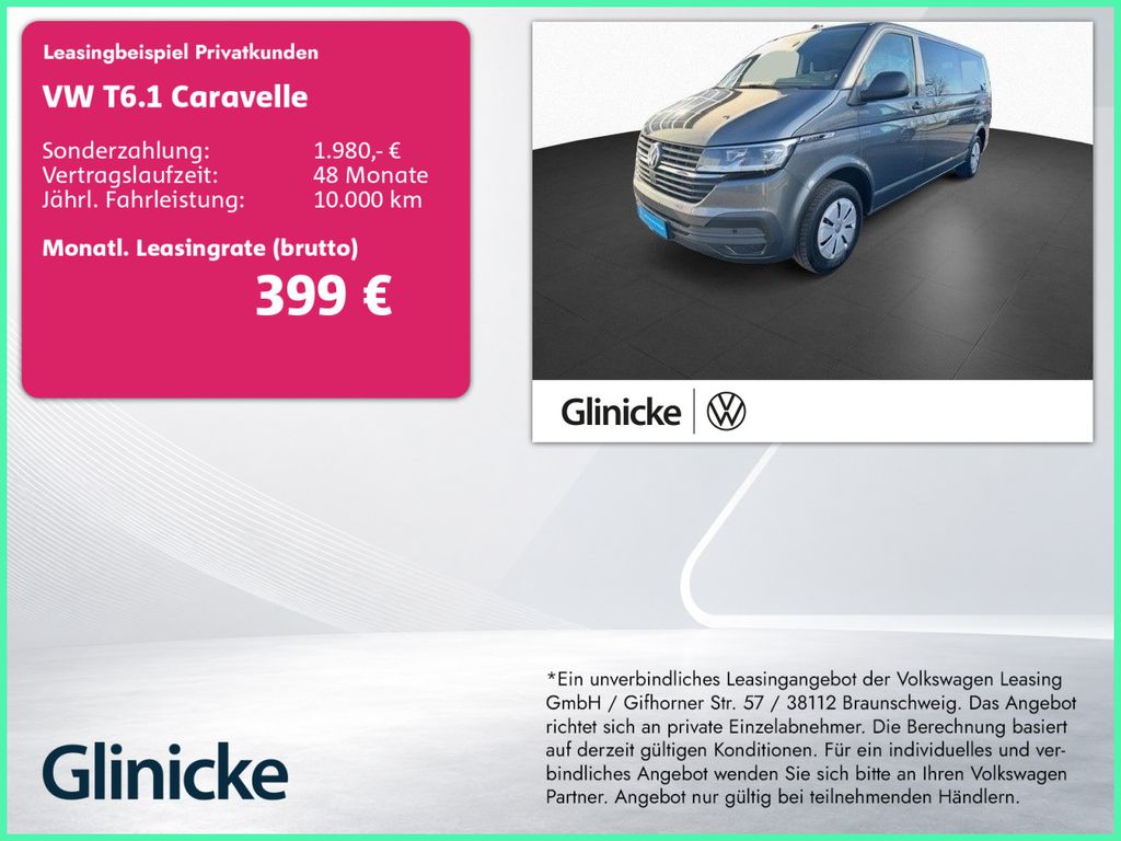 T6.1 Caravelle 2.0 TDI DSG LR 9-Sitze LED Navi