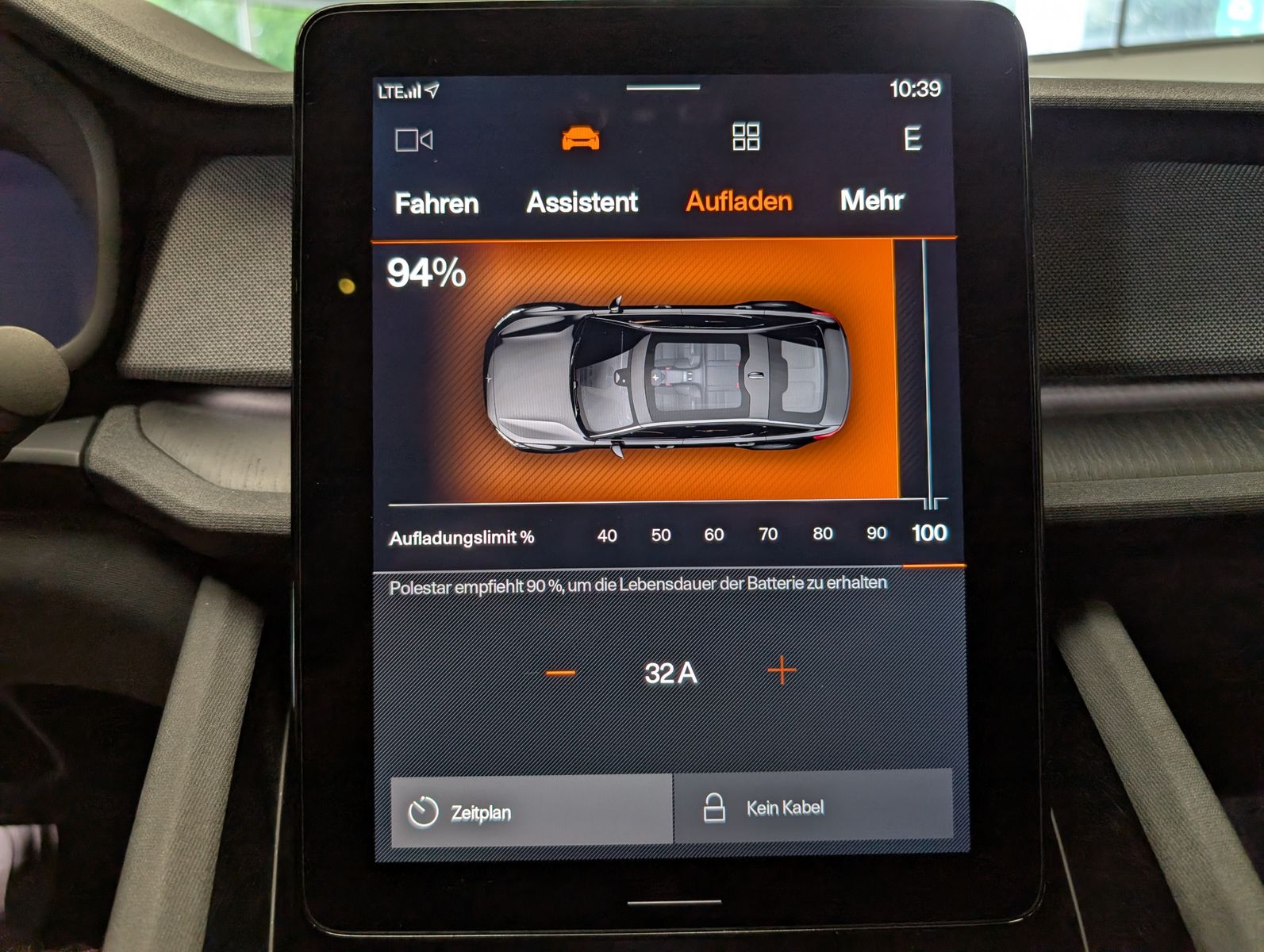 Fahrzeugabbildung Polestar 2 Std Rge ACC Pixel-LED Pilot+ LHz Pano H&K 360°
