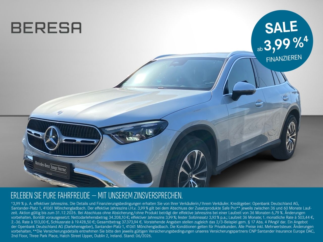 MERCEDES-BENZ GLC 220 d 4M Avantgarde AHK Distr. StandHz. 360°