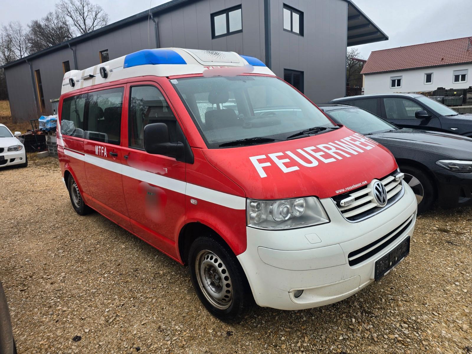 Volkswagen T5 4x4 Seikel Sperre Klima Sthzg Xenon Feuerwehr