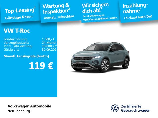 Volkswagen T-Roc GOAL 1.0 TSI 6-Gang LED NAVI APP