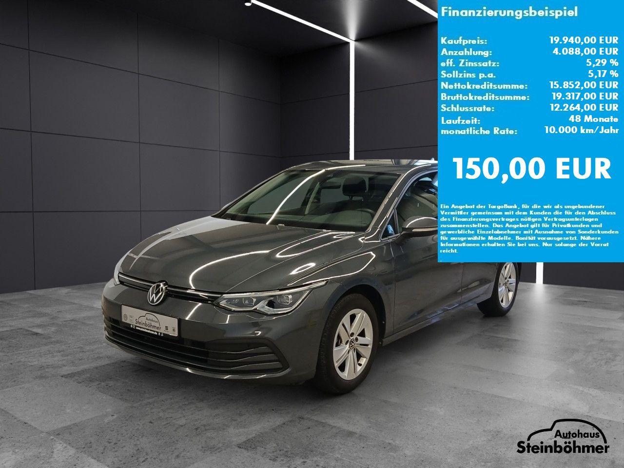 Volkswagen Golf Life 1.5TSI LEDPlus NAV SHZ RearView AppCon