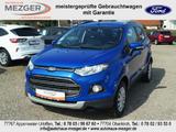 Ford EcoSport Titanium - blaue Ford EcoSport