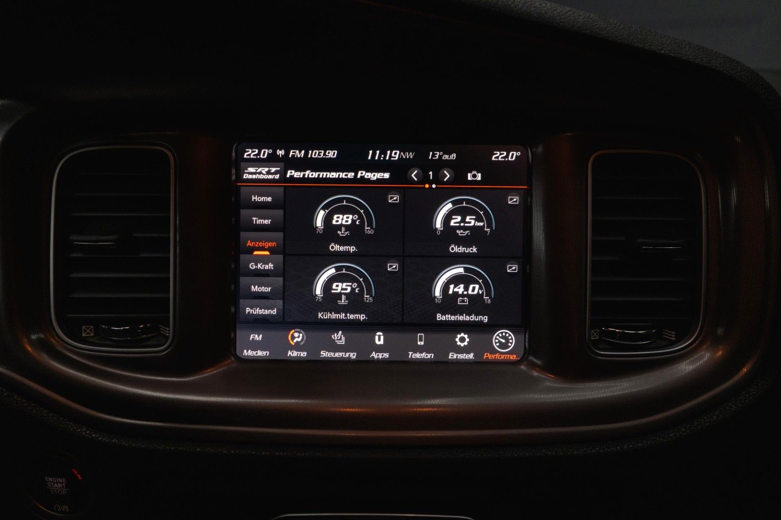 Fahrzeugabbildung Dodge Charger 6.4 V8 SRT 392 SCAT PACK Performance LED