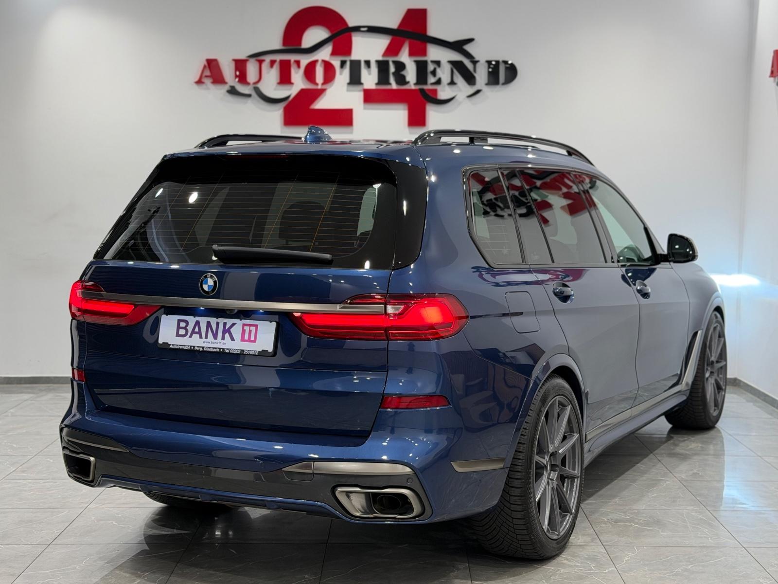 BMW X7 M50 d xDrive 6-SITZER PANO+TV+LUFT+LASER+HUD