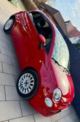 Fiat 500 - Fiat 500: Rot, Schiebedach