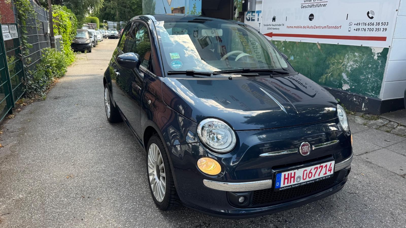 Fiat 500 Lounge TÜV 03/28 / Panorama / Leder / Klima