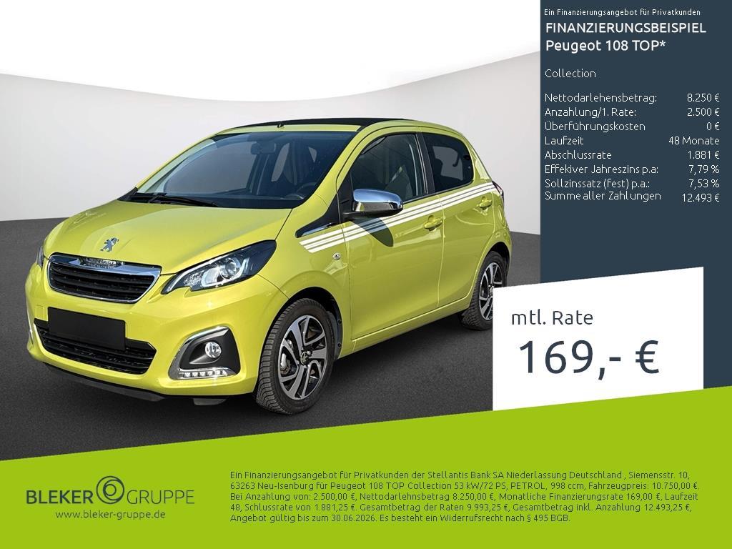 Peugeot 108 TOP FLAT COLL 72