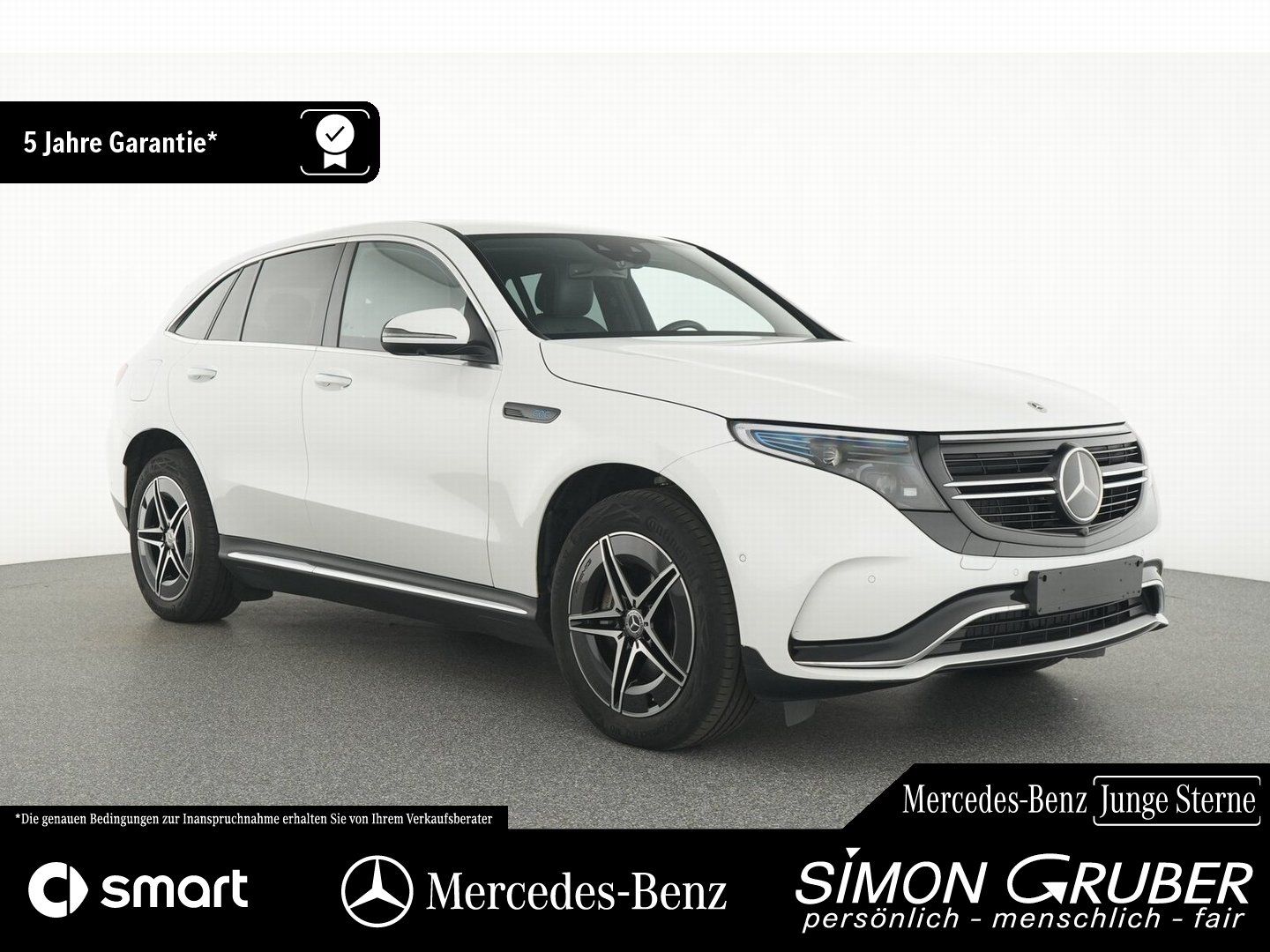 Fahrzeugabbildung Mercedes-Benz EQC 400 4M AMG Designo Leder SD Distronic KeyGo