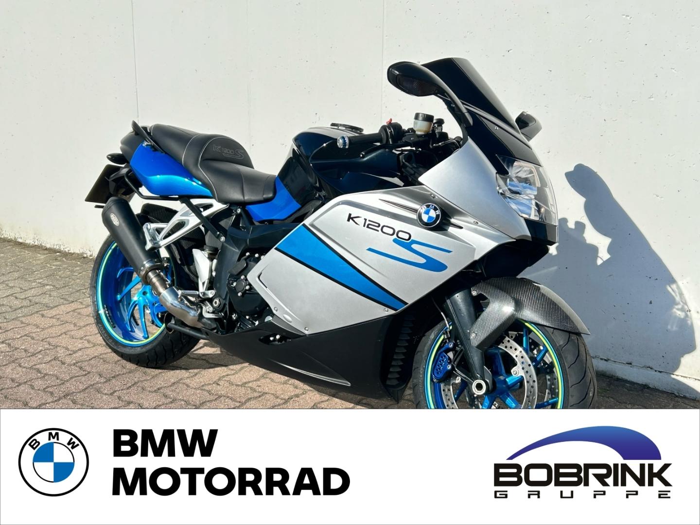 BMW K 1200 S Carbon, Shark-Sportauspuff, ESA, ABS
