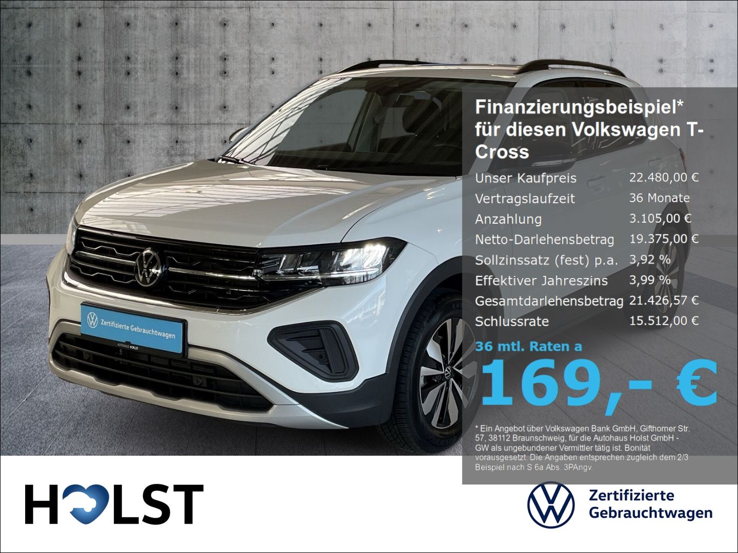 Volkswagen T-Cross 1.0TSI GOAL RüFaKa GJR ACC AirCare foto 1