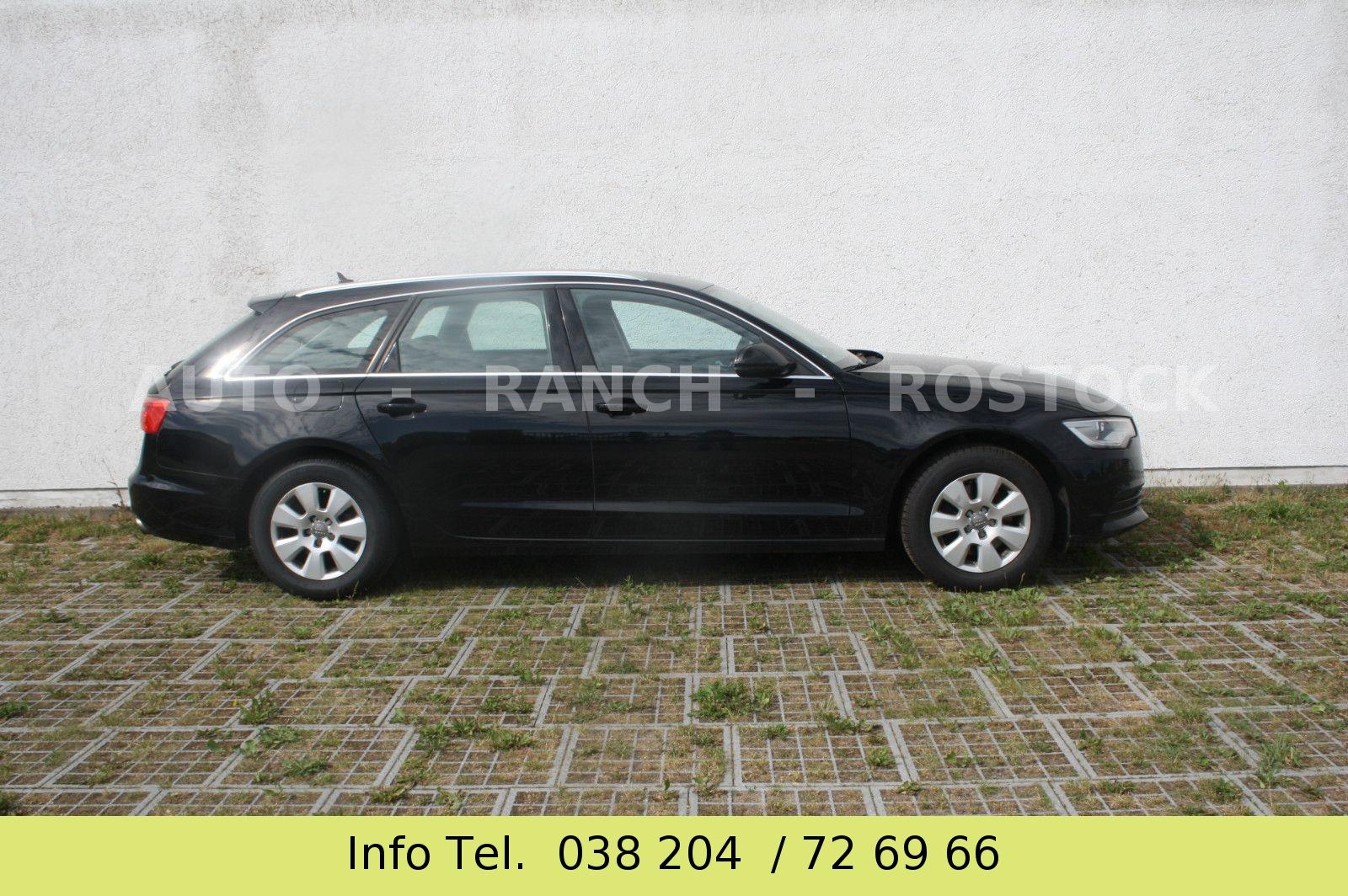 Audi A6 2014 — rear view