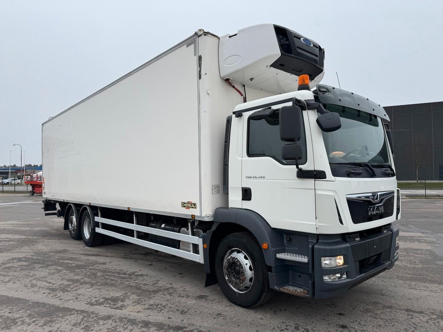 MAN TGM 26.340 6x2*4 Euro 6 Chereau / Carrier 9.8 m